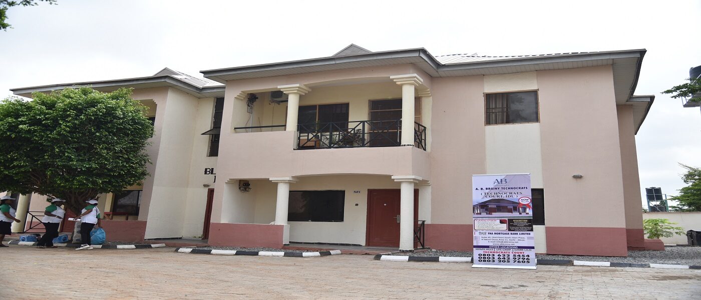 A Typical Block of Four (4) Units of Two Bedroom Flats at Technocrats Court