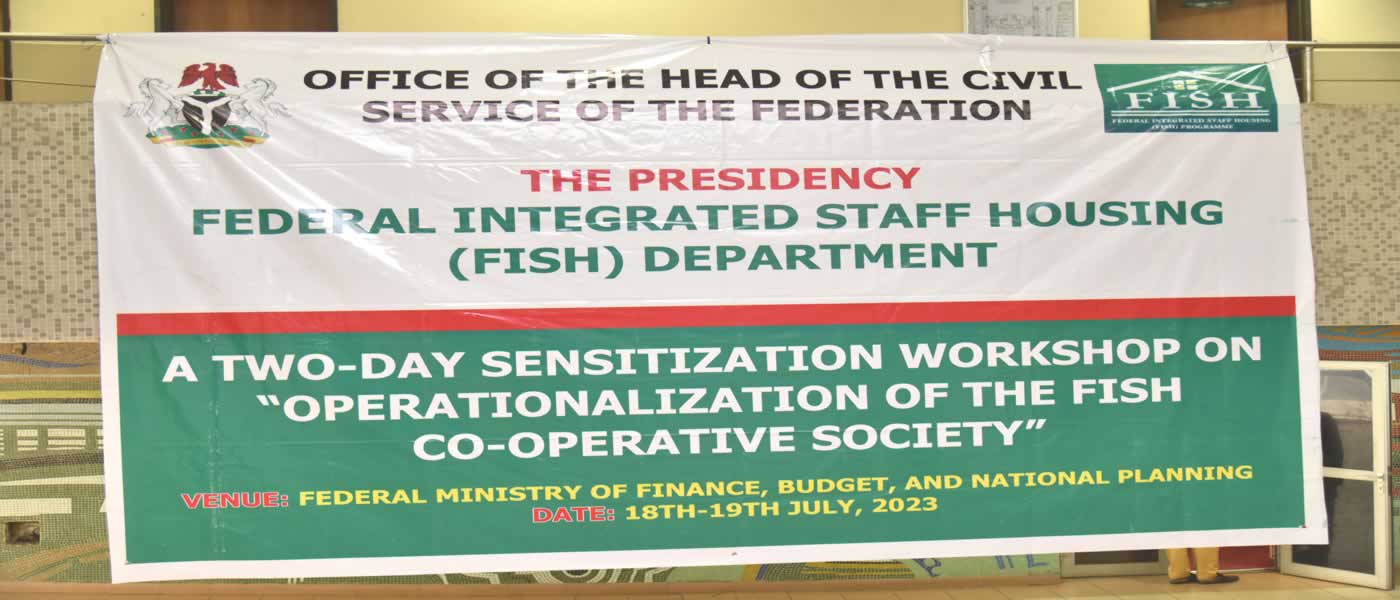 A Two-Day Sensitization Workshop on Operationalization of the FISH Cooperative Society  (18th -19th July, 2023)